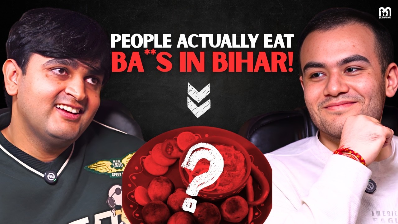 “They Eat WHAT in Bihar?!” 😳 Aayush Sapra Shares a Shocking Food Story