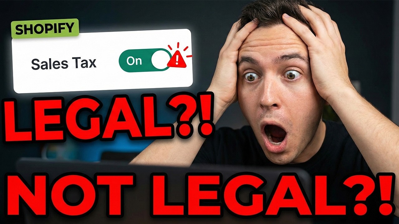 Are You ILLEGALLY Collecting Shopify Sales Tax?
