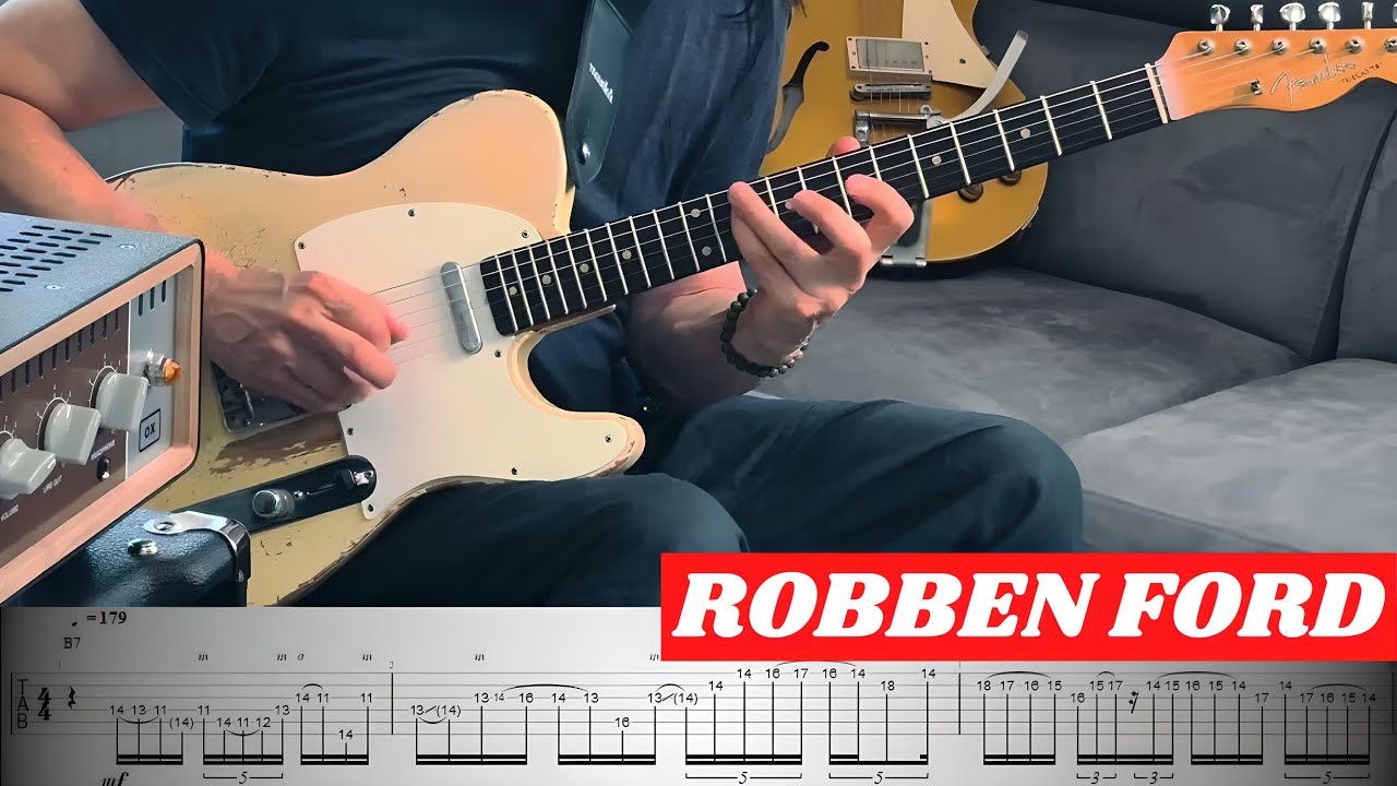 This Guitar Tone Makes Jazz Guys Nervous and Blues Guys MAD!!! ROBBEN FORD