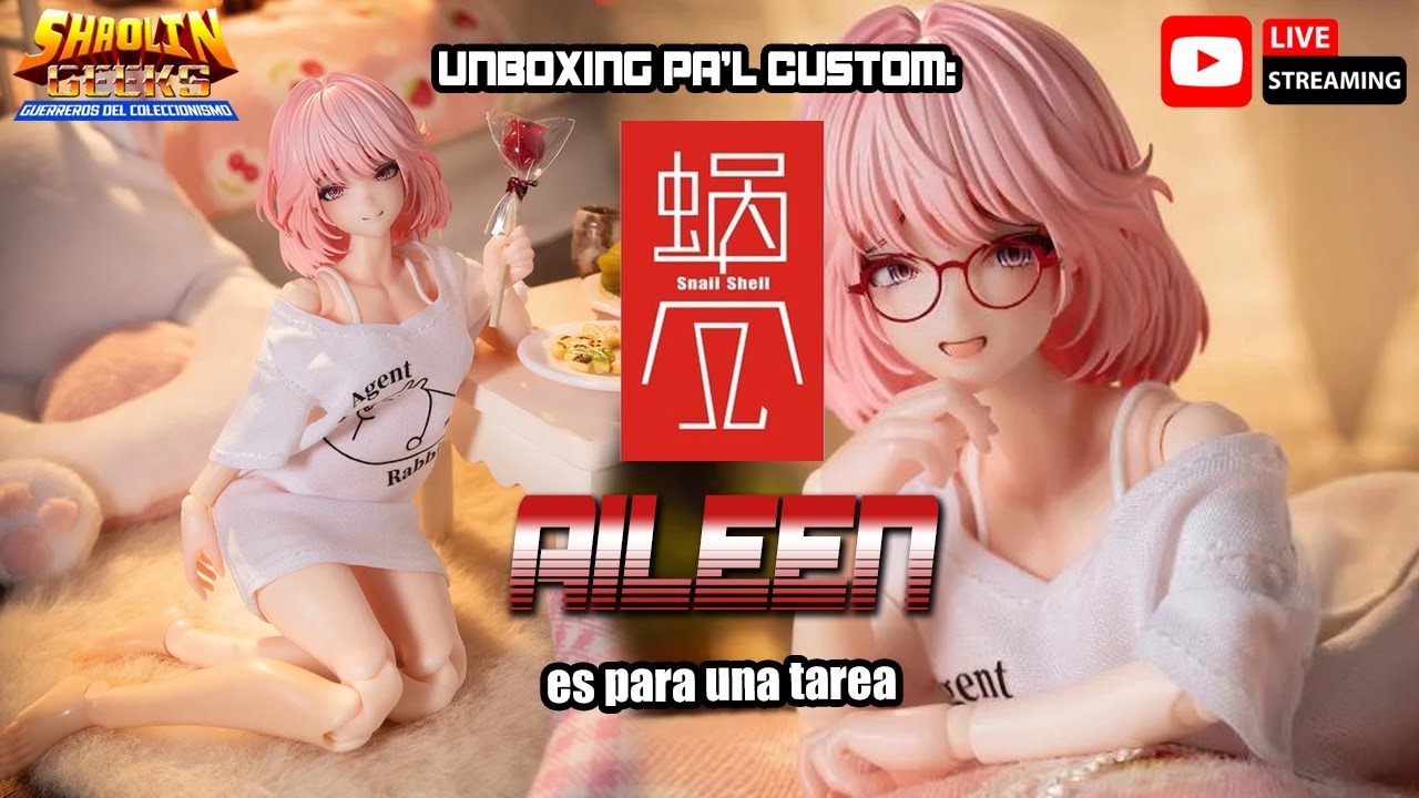 AILEEN RA-01L Snail Shell | Unboxing en vivo de una mona china para el custom obviamente
