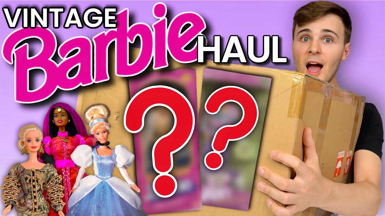Vintage Barbie Haul! Princess Dolls, Designer Doll, Dolls of The World, Totally Hair, Golden Dream!