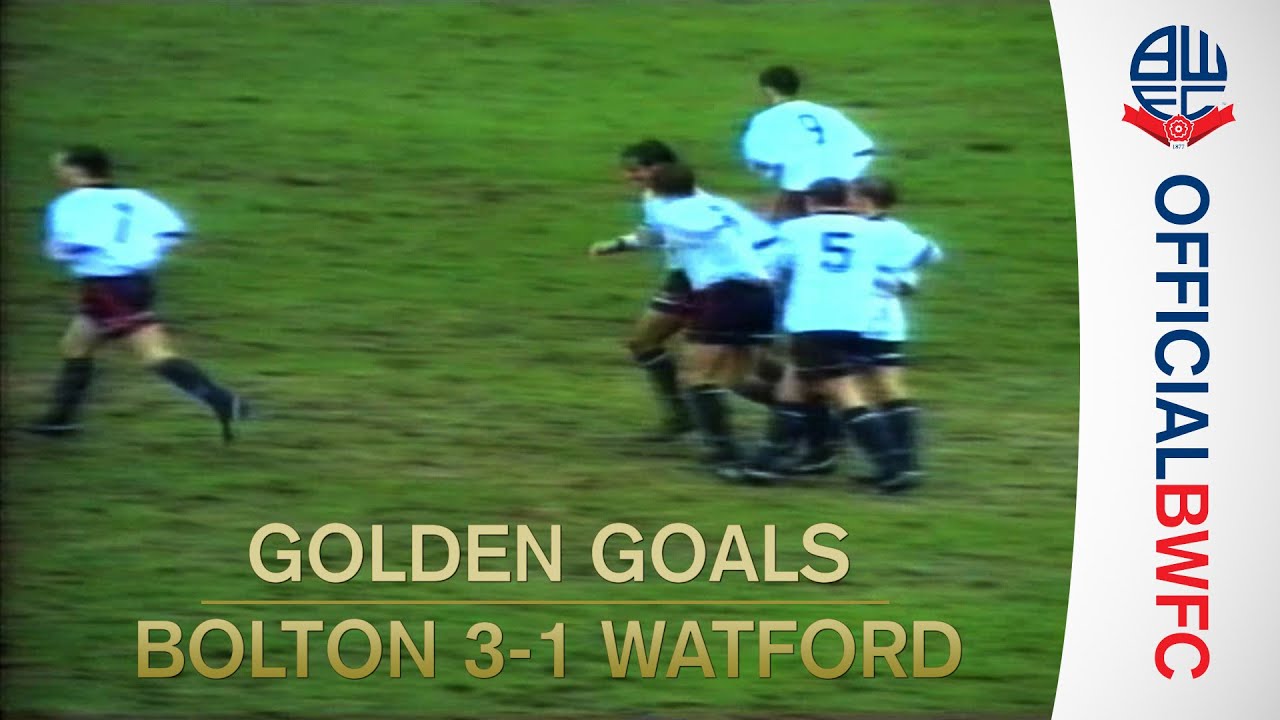 GOLDEN GOALS | Bolton 3-1 Watford (1994)