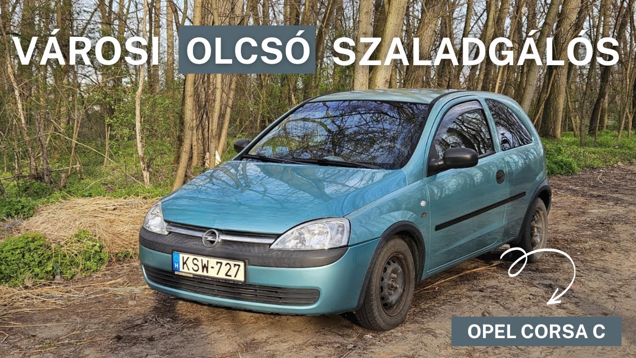 Megbízható autót 400 ezer forintért? | Opel Corsa C 1.2 használtteszt