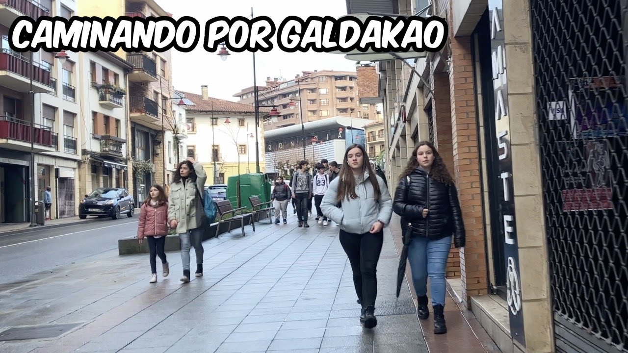 Caminando por el centro. Galdakao Walk. 15 Enero 2024.