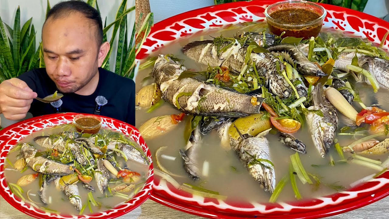 ต้มปลา ใส่บักกอก ซดน้ำแซ่บๆ