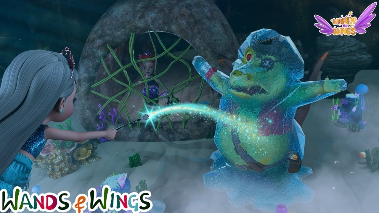 Lost Princess Mermaid Pearl🧜&zwj;♀️? | Rescue Adventure + Swimming Song | Kids Song - Wands & Wings