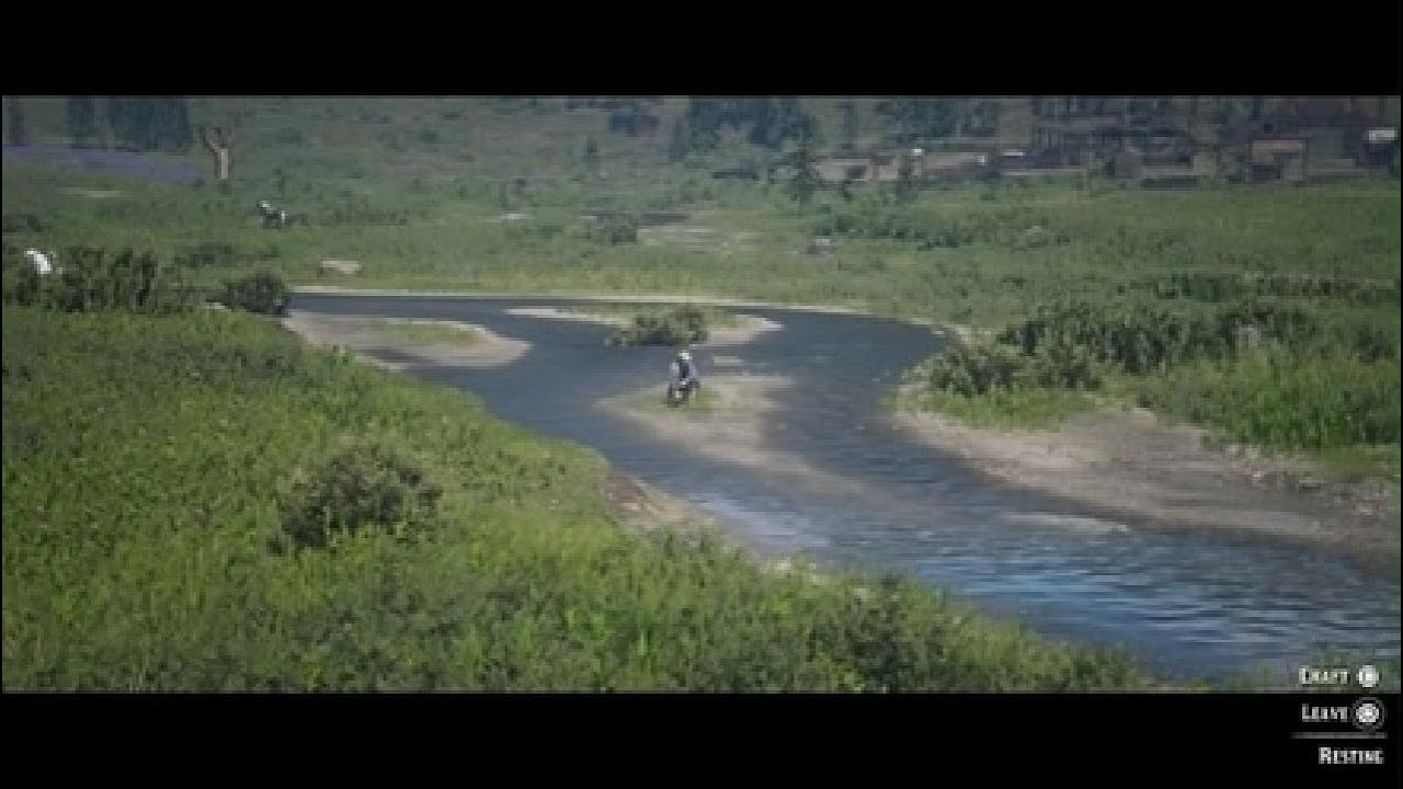 Red Dead Redemption 2_ استمتع بالهدوء وصوت الطبيعه في البق فالي🤩
