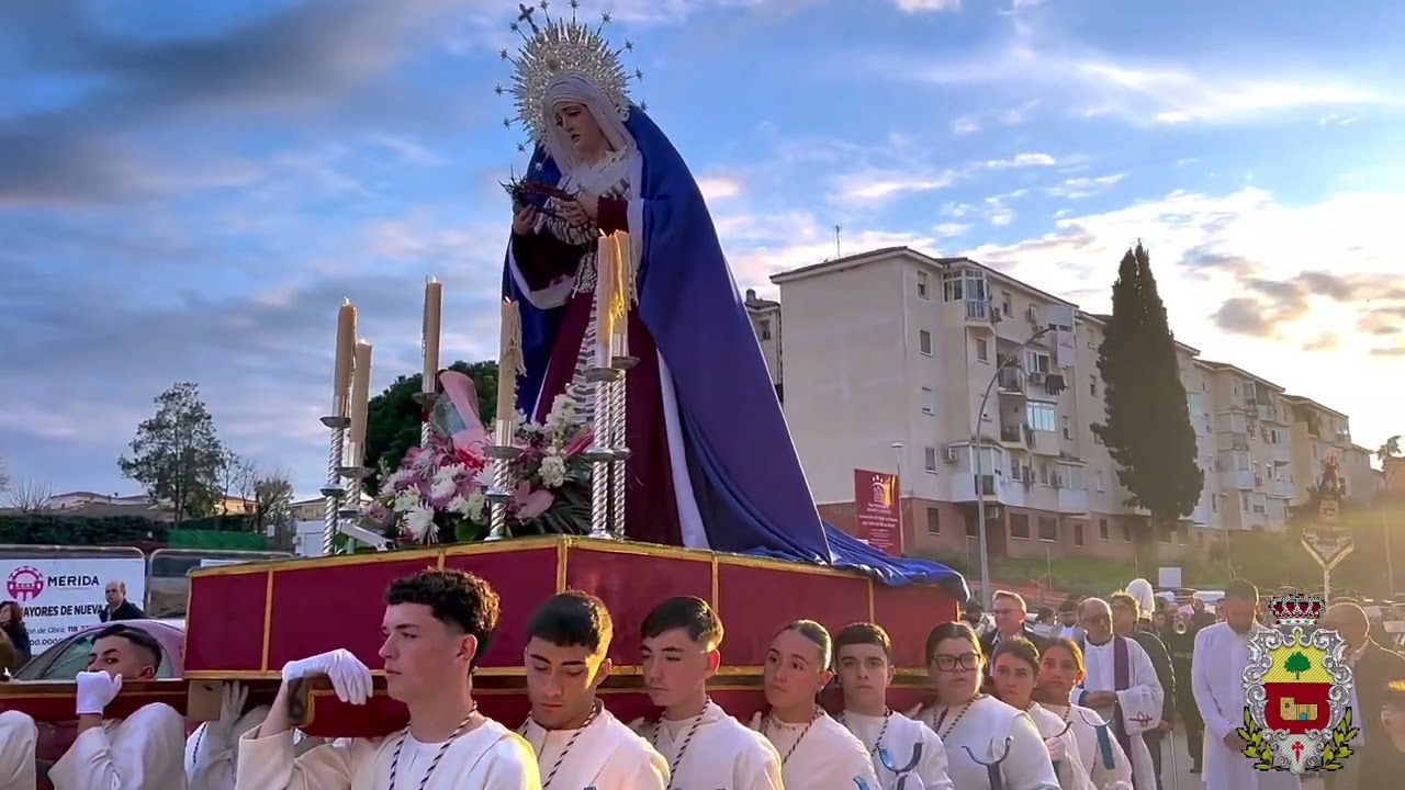 COSTALEROS DEL AMOR | NTRA SRA DE LA MISERICORDIA | PROCESIÓN DE LAS VELAS AL HOSPITAL (MÉRIDA)