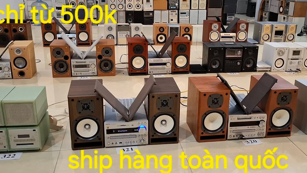 (🧨Đã bán hết)Dàn âm thanh bãi Nhật chạy điện 100v giá chỉ từ 500k   sđt 03.2829.2122