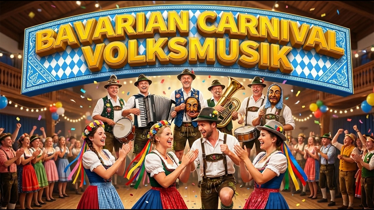 🎉🎷 Bavarian Carnival Volksmusik — Folk Dance & Parade Tunes 🎶