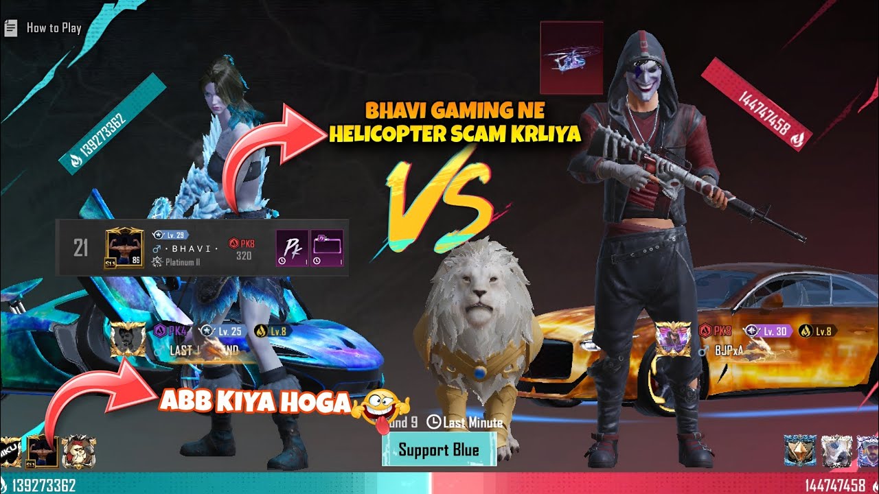 100 MILLION POPULARITY BATTLE || I SEND 1 HELICOPTER 🚁 OF @BhaviGamingYT ||POPULARITY SCAMMER