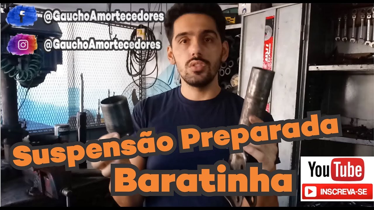 Suspens&atilde;o Preparada Baratinha - Ga&uacute;cho Amortecedores