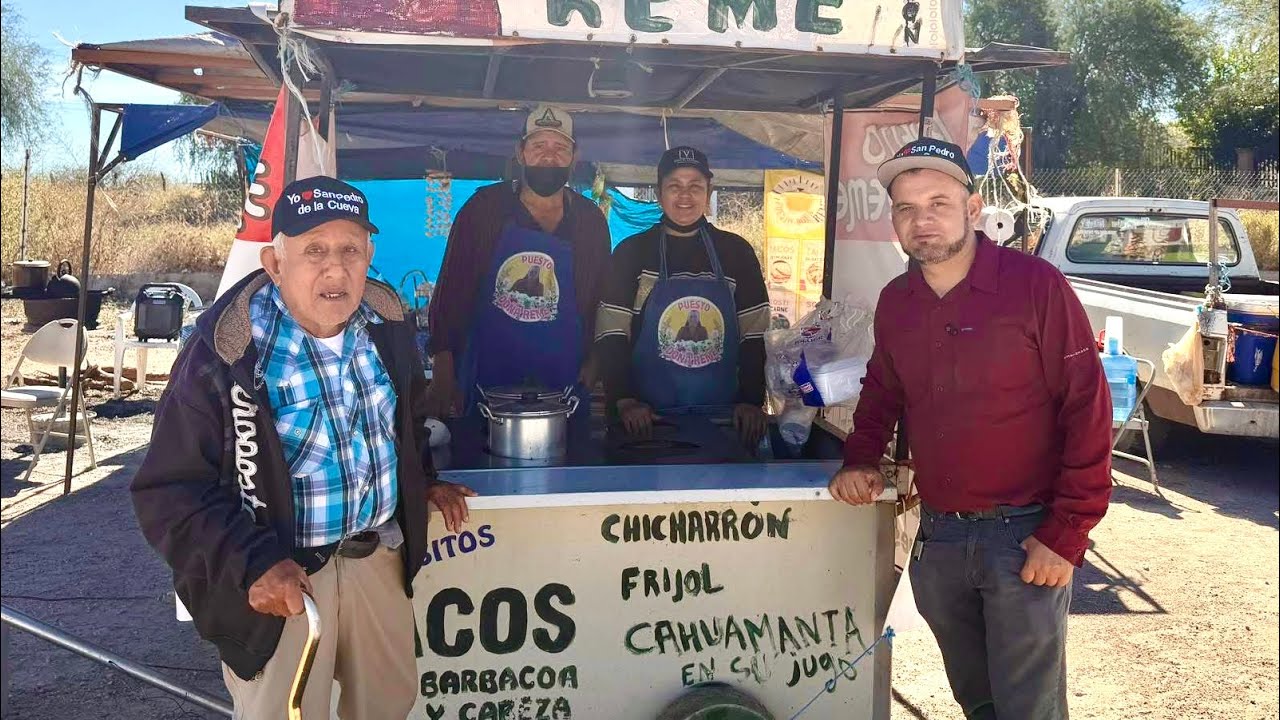 Don Benny de paseo: Desayuna cabeza en caldo en Puesto doña Reme en Guadalupe de Ures Sonora