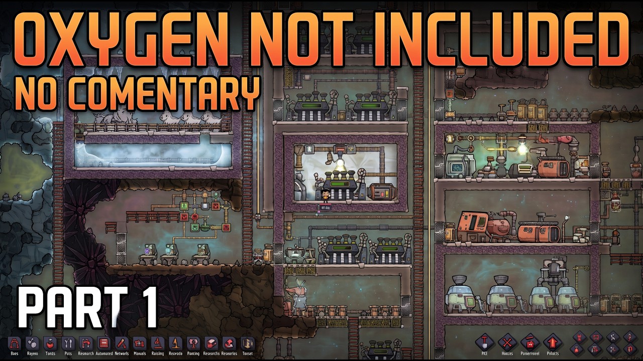 Oxygen Not Included – Fresh Start on Base Map | Relaxed Gameplay | No Commentary | Part 1