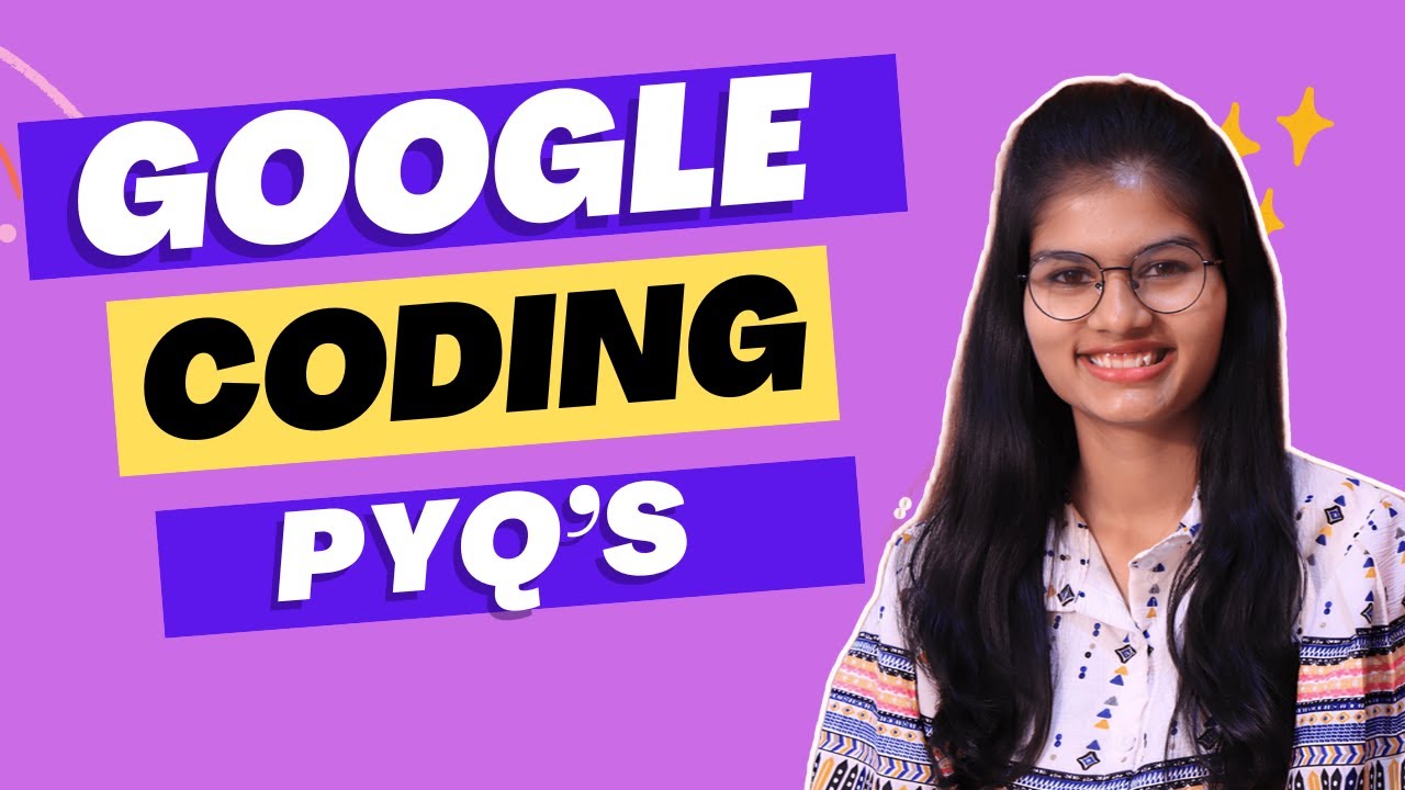 Google Coding question and answer | Previous year question solved | Question 1 #faang #google