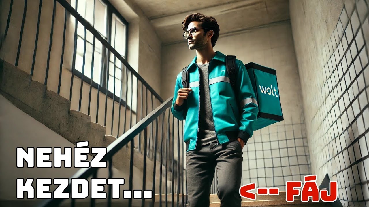 DÖCÖGŐSEN INDUL A FUTÁR KARRIER.... * Futár vlog 2.