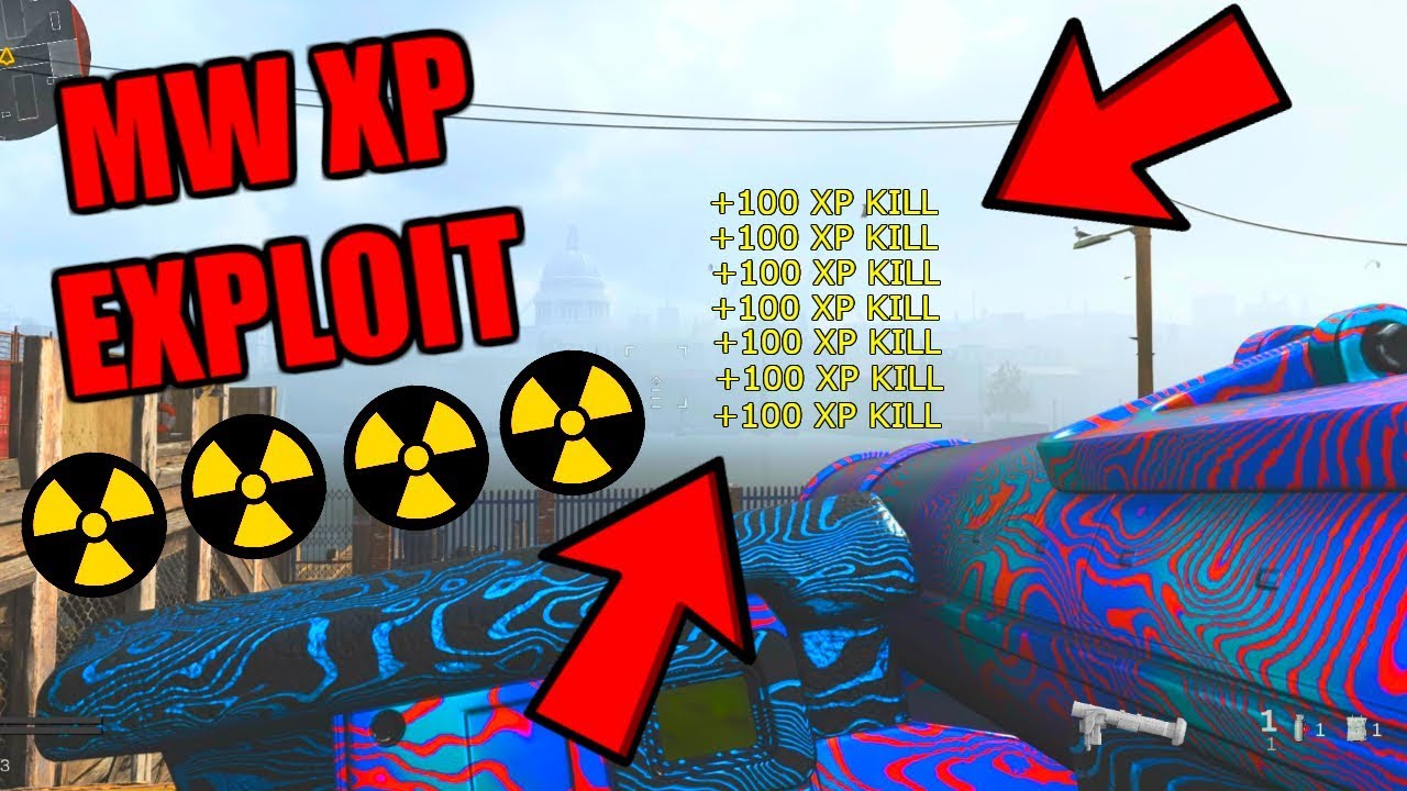 MW XP EXPLOIT! MW GLITCHES! EASY NUKES in MW! MW XP GLITCH! MW GLITCH! (MODERN WARFARE XP GLITCHES)