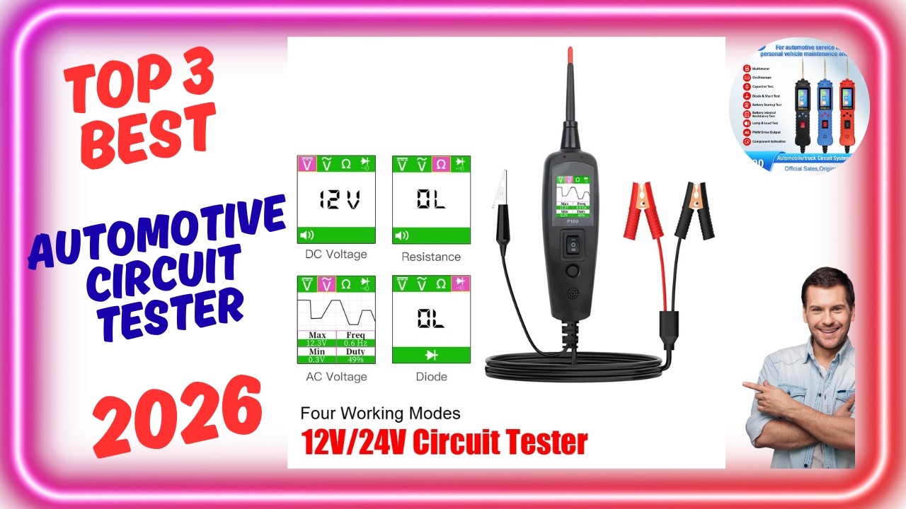 Top 3 Best Automotive Circuit Tester of 2026  On AliExpress