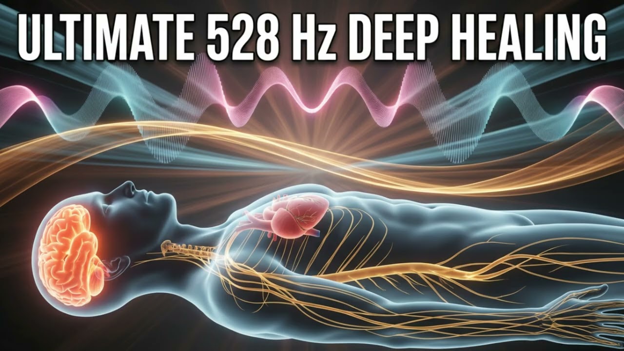 528 Hz Healing Frequency 🌿 Calming Music for Deep Sleep, DNA Repair & & Stress Relief #2