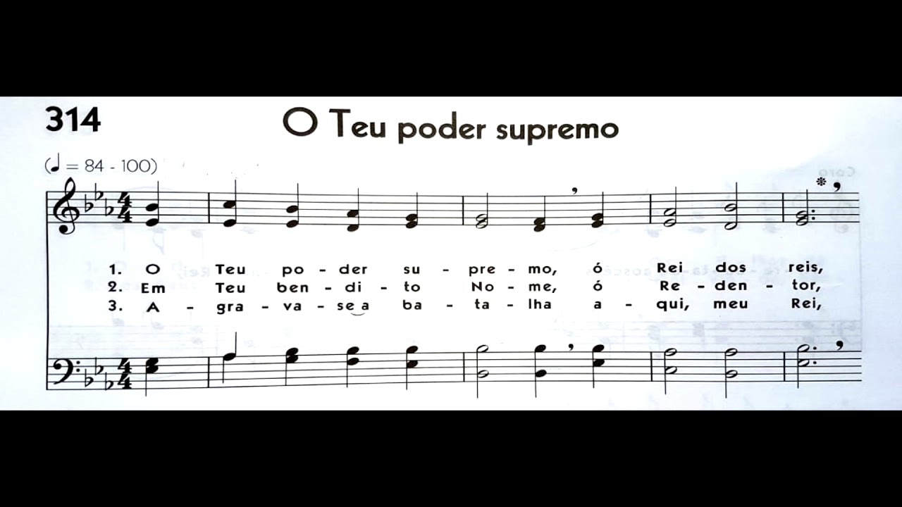 Hinário 5 CCB - Hino 314 - O Teu poder supremo - Strings - Teclado Yamaha PSR S670