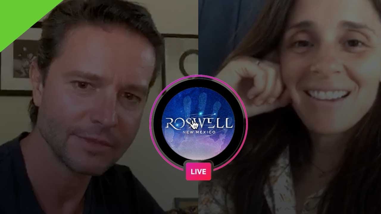 Roswell New Mexico Instagram Takeover - Jason Behr With Shiri Appleby (May 11, 2020)