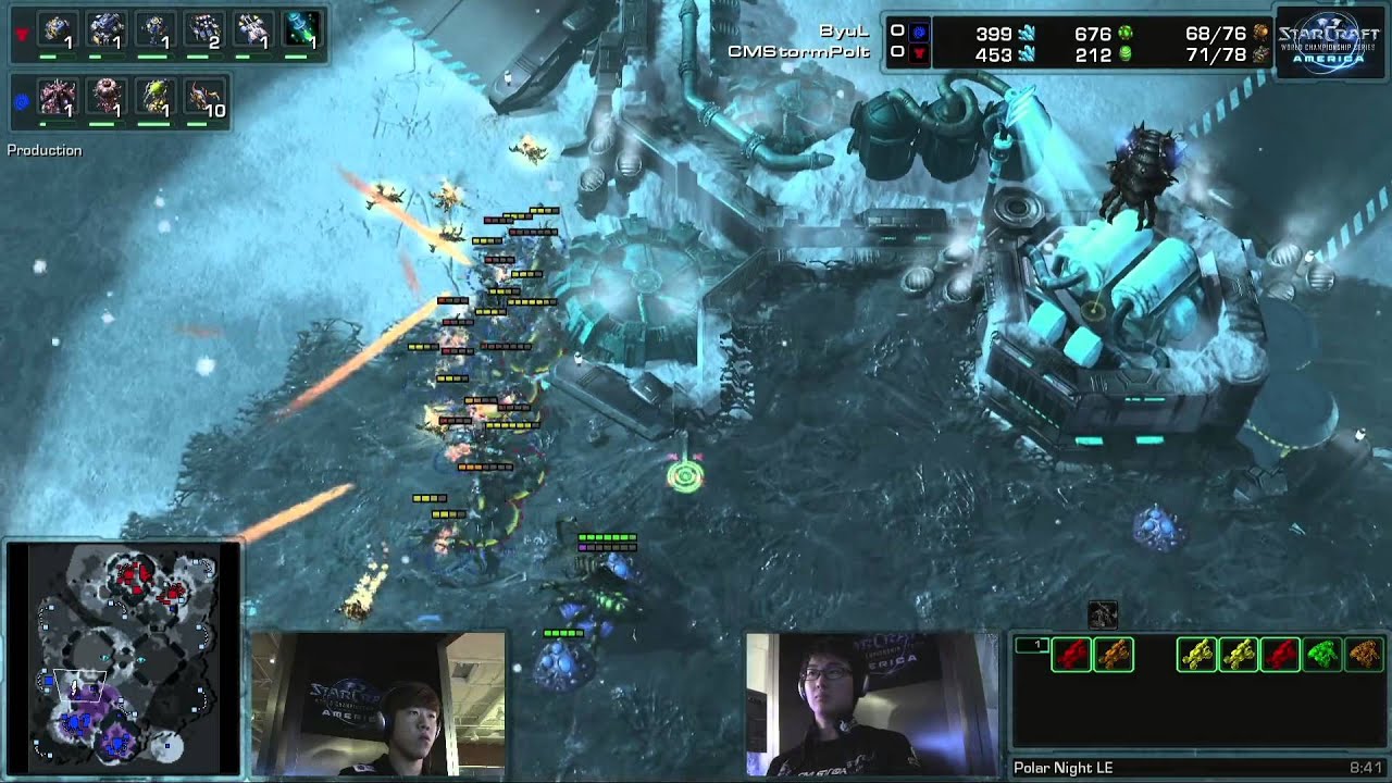 WCS America Season 3 Finals Polt vs Byul Game 1