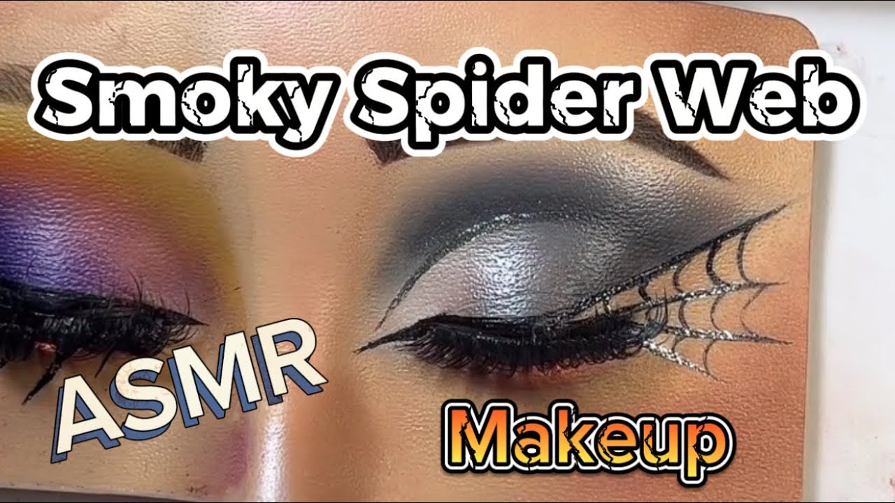 SPIDER WEB MAKEUP ASMR Relax Fall Asleep 