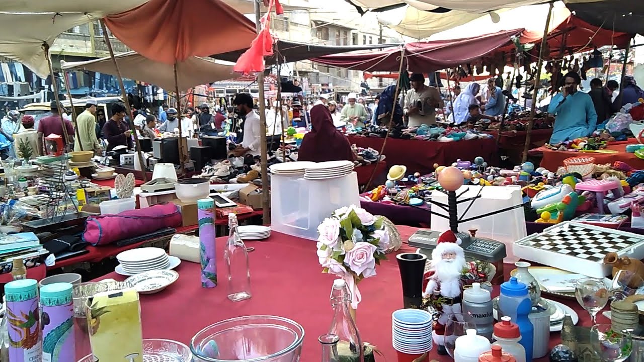 Saddar Lunda Bazar Karachi | Imported Items Wholesale Market | Cheapest Market Low Price Items