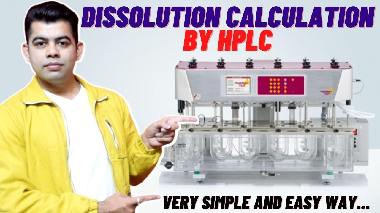 DISSOLUTION CALCULATION BY HPLC I HINDI