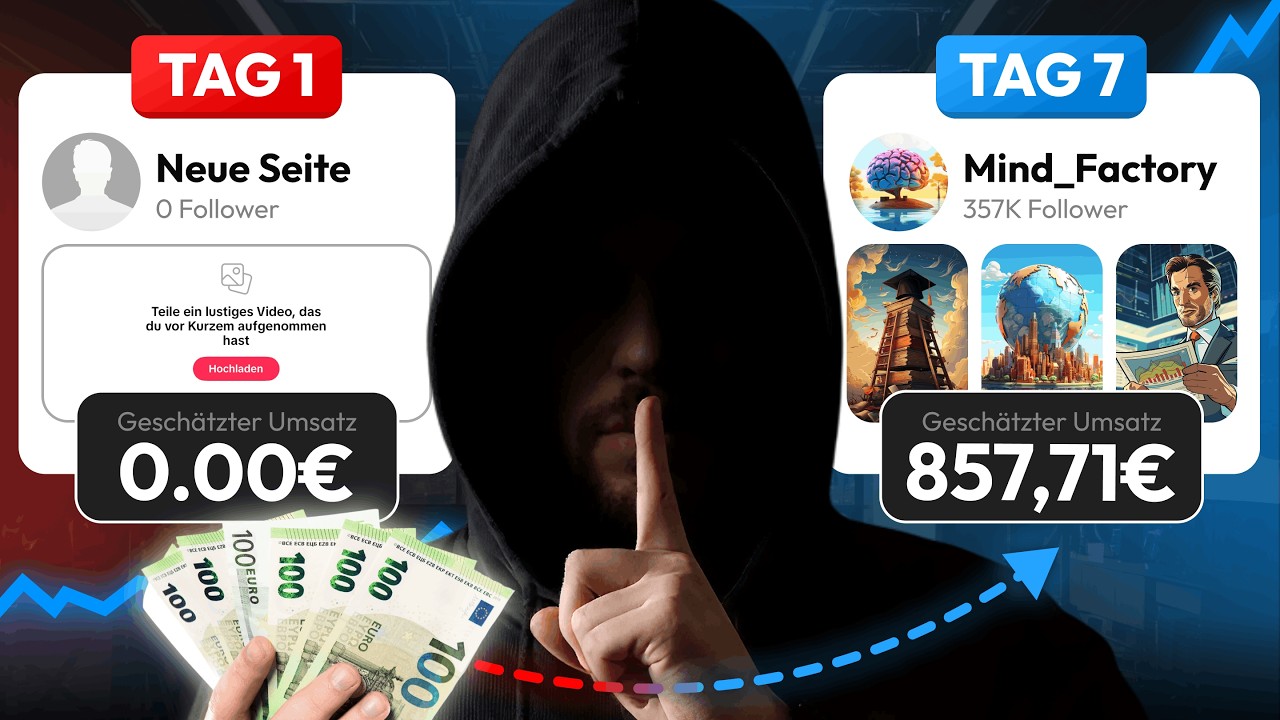 Neustart mit 0&euro;: So w&uuml;rde ich mit TikTok + KI Geld verdienen (Anleitung f&uuml;r Anf&auml;nger 2026)