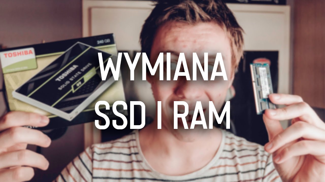 Modernizacja starego laptopa 💪💻 - Wymiana Dysku HDD na SSD i rozszerzenie RAM 🔥