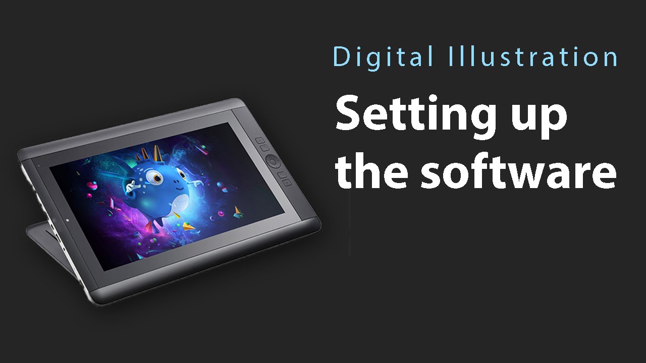 Digital Illustration - Setting up the software