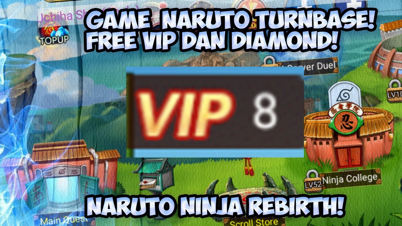 FREE NINJA GG + 10K DIAMOND + FREE VIP! Naruto Ninja Rebirth