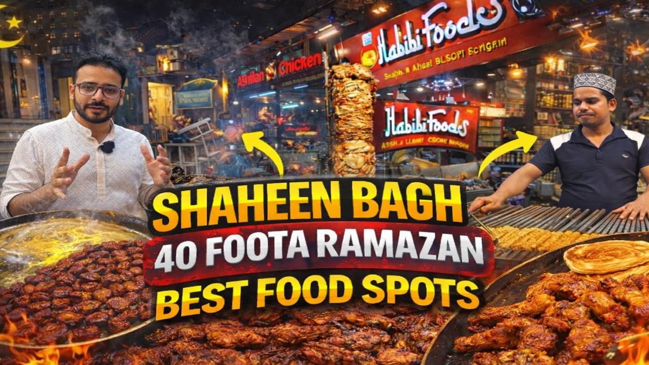 I Tried the Most Famous Food in Shaheen Bagh 40 Foota