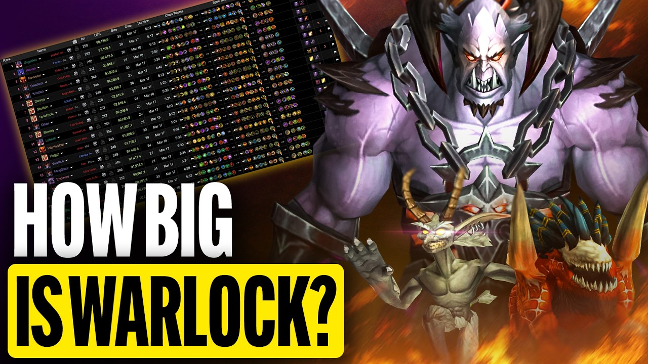 JAK NAJBARDZIEJ napompowany jest Warlock? Dzień 1 Log Yap