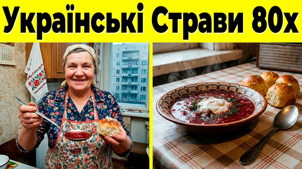 10 Легендарних Українських Страв 80-х, які Пам'ятають Усі! (Майже)