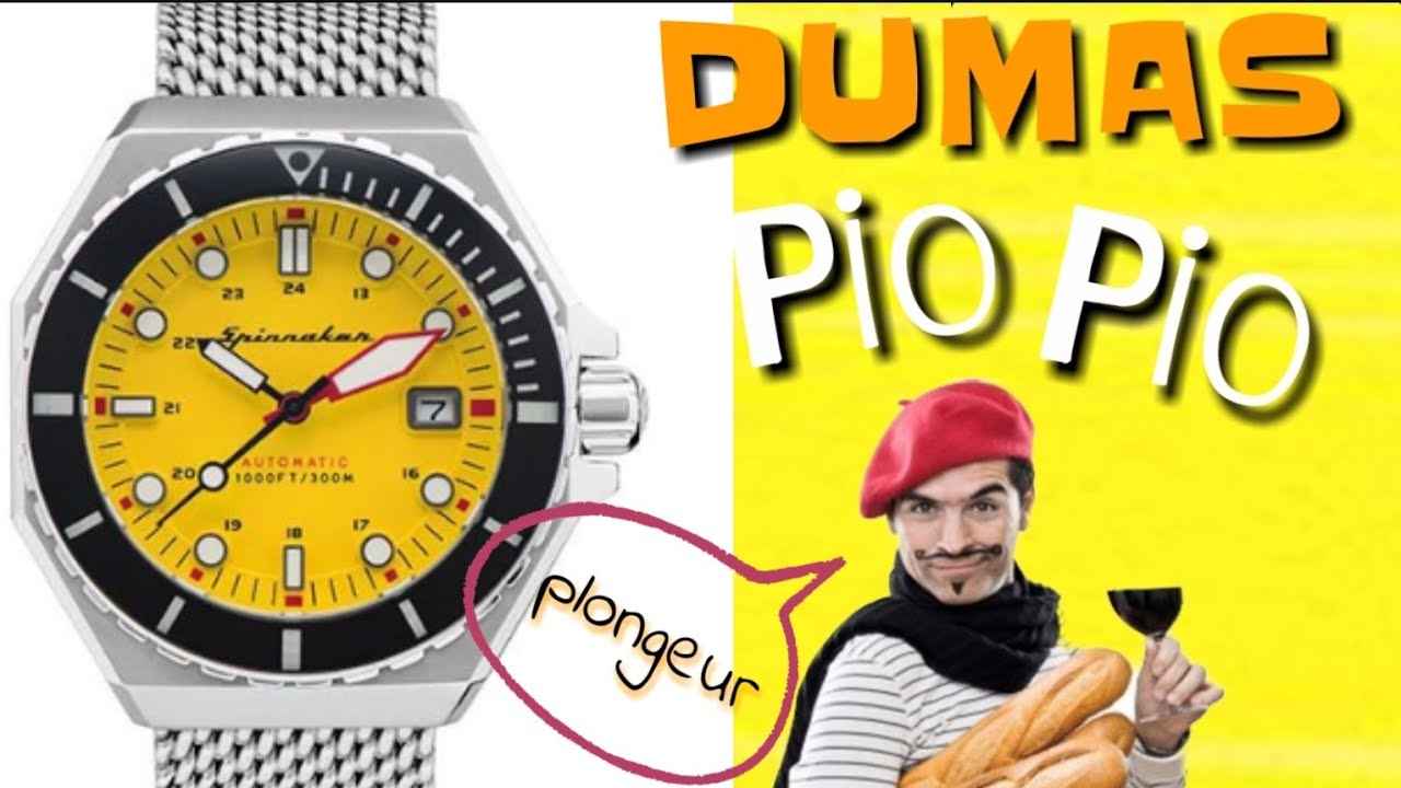 Oleeee!!! 🙊 Nuevo DUMAS SP-5081💛 de Spinnaker un reloj DIVER ESPECTACULAR calibre SEIKO y 300m