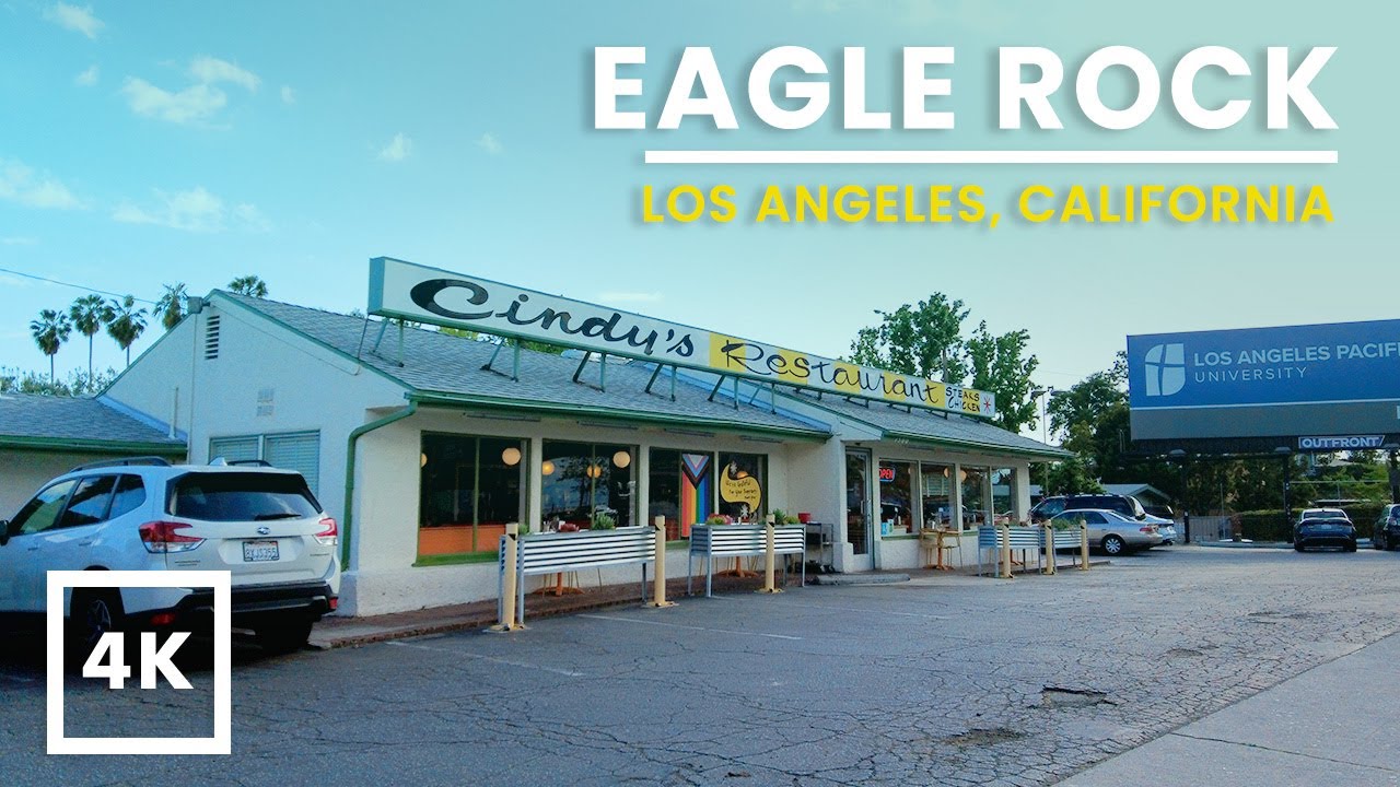Eagle Rock Downtown Walking Tour | 4K