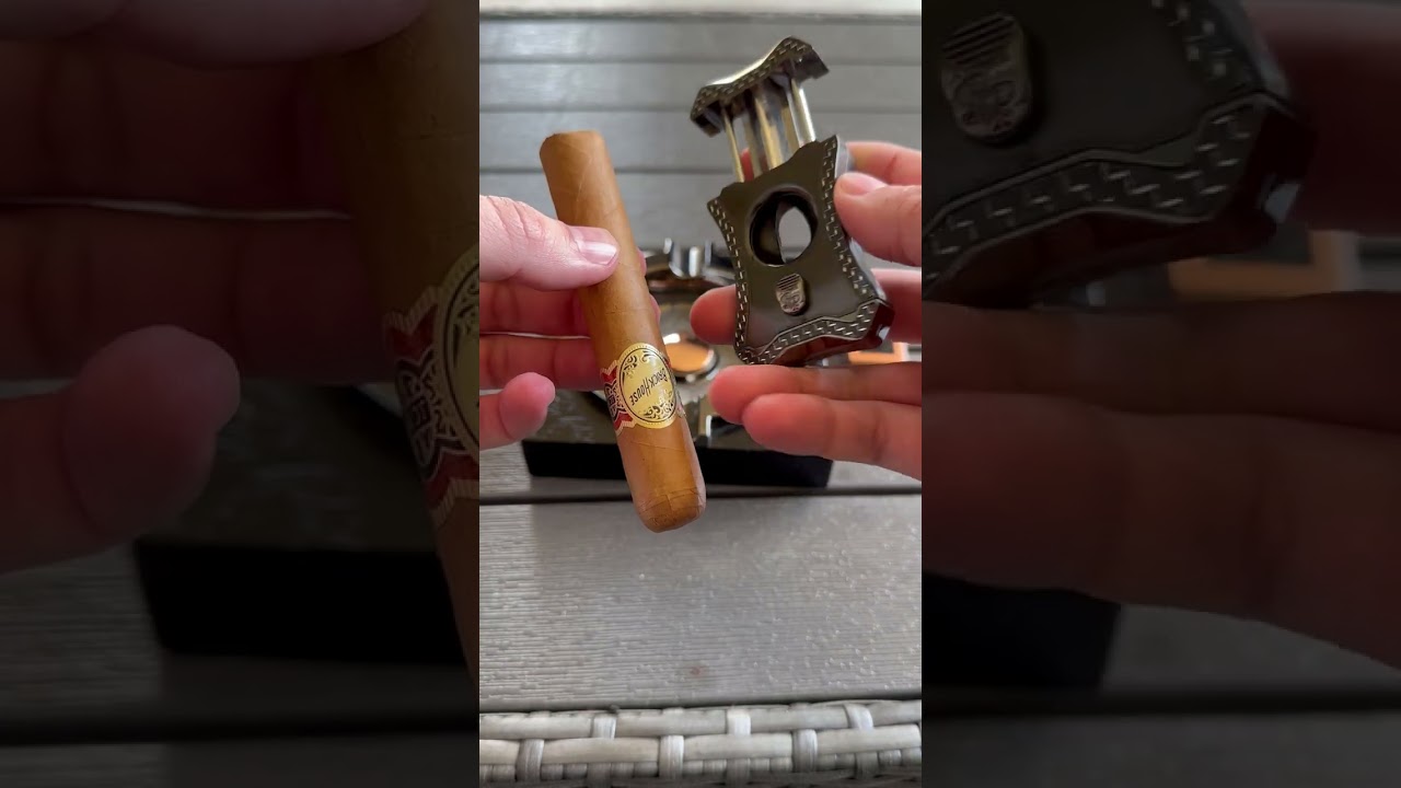 🔥🌬️😎 SMOKING AN AMAZING BRICKHOUSE CIGAR ON A WARM WINDY DAY! 😎🌬️🔥 #cigar #asmr #cigarshow