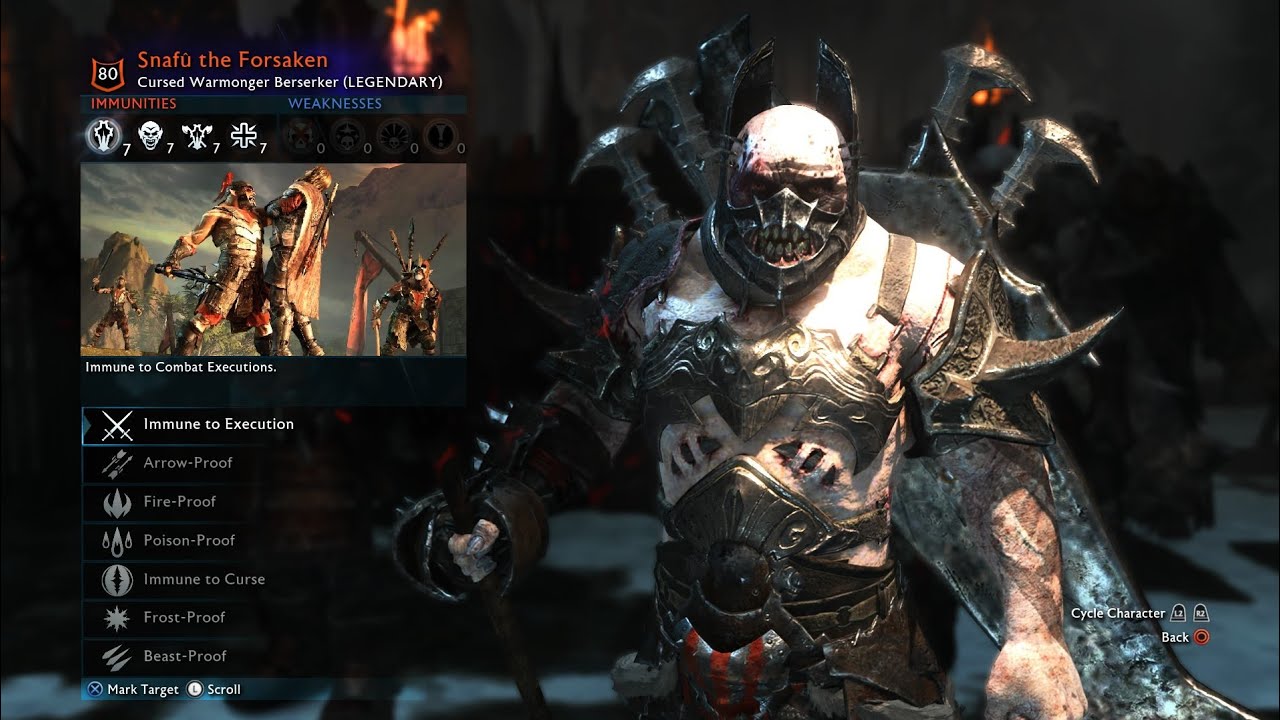 Christian1337's Fort | ShadoW of War [PS4] | Online Conquest