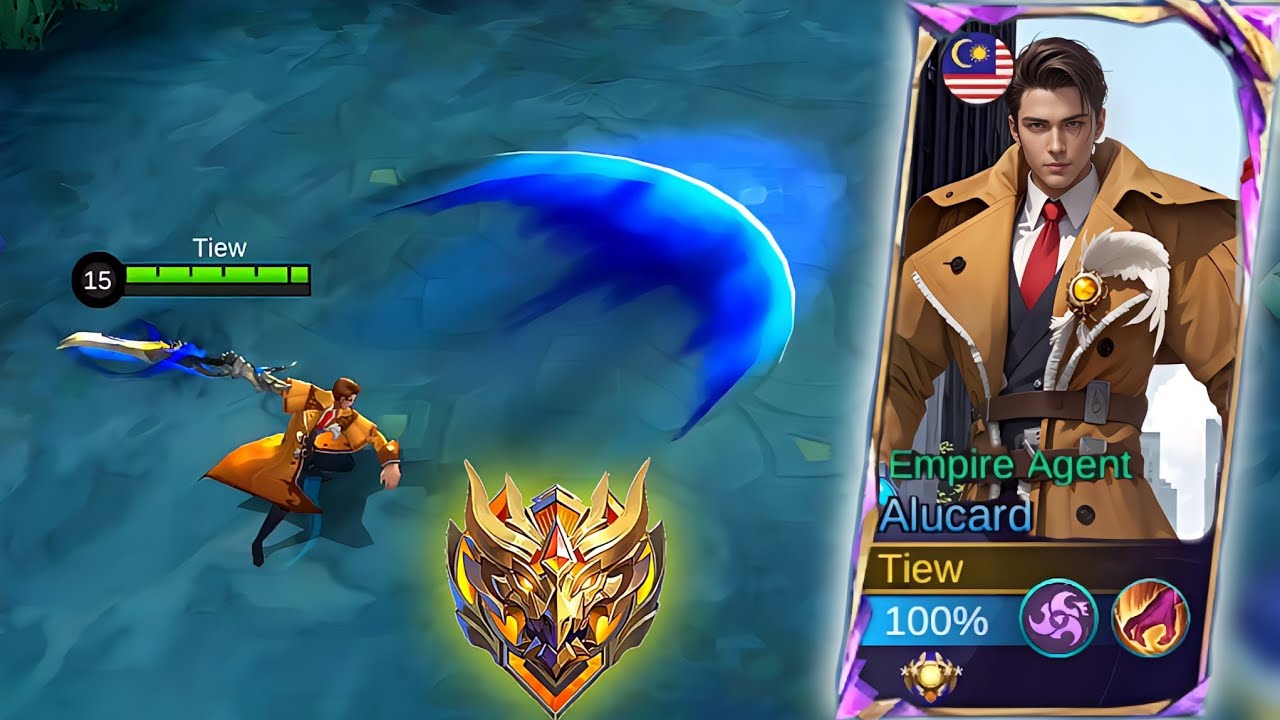 ALUCARD EMPIRE AGENT IS BACK! - NO DEATH MYTHICAL GLORY SOLO RANK GAMEPLAY!! (NOSTALGIA TRIP)