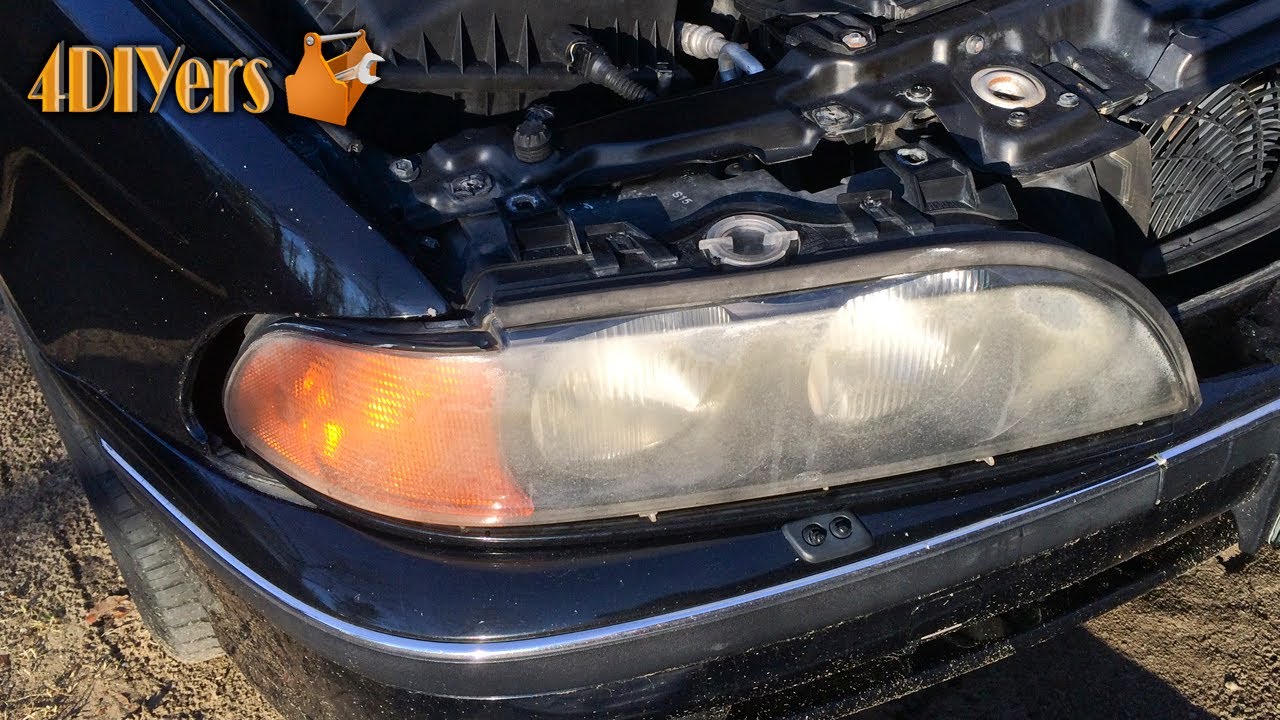 How to Remove BMW E39 540i Headlights