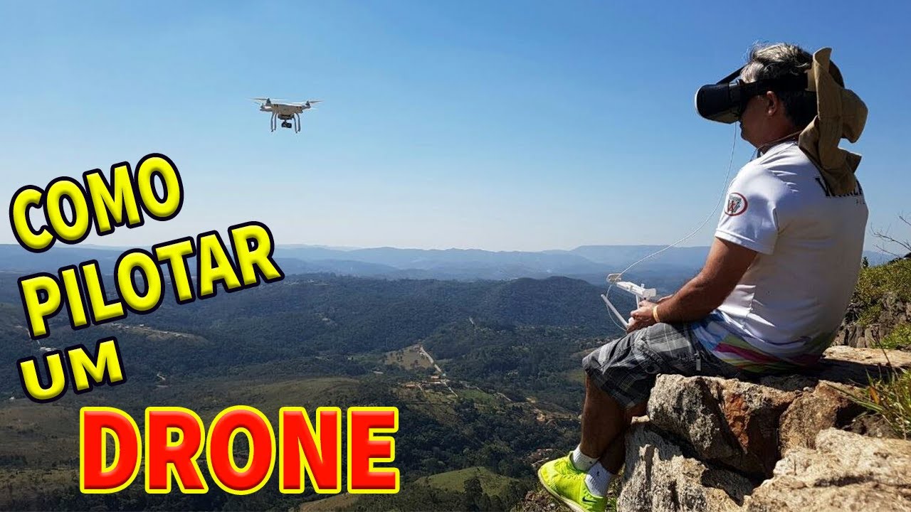 COMO pilotar um DRONE wanzam fpv
