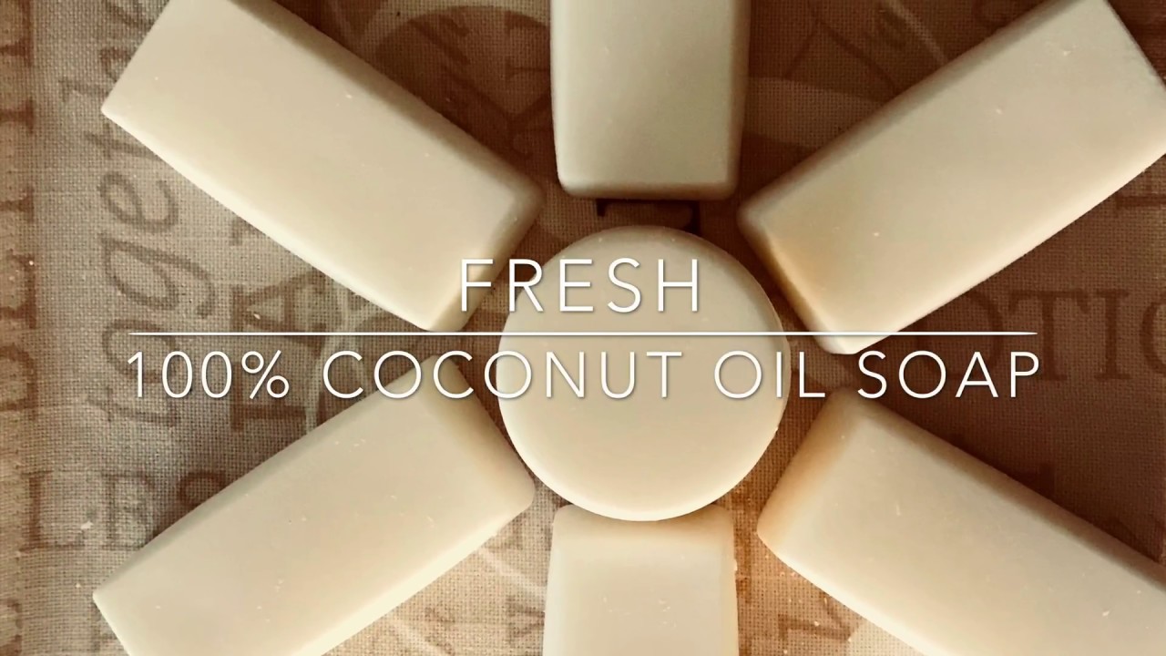 100% Coconut Oil Soap