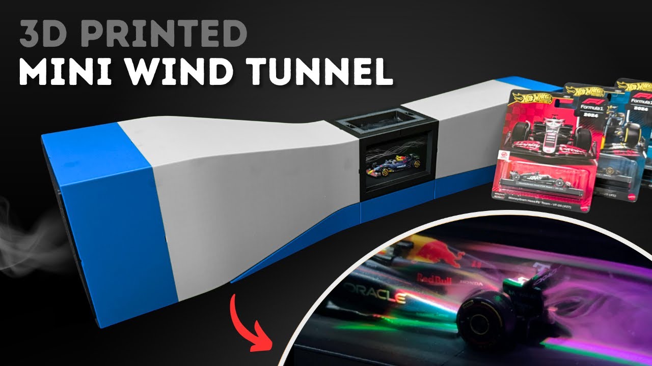 I 3D Printed a $675 Wind Tunnel for My Hot Wheels