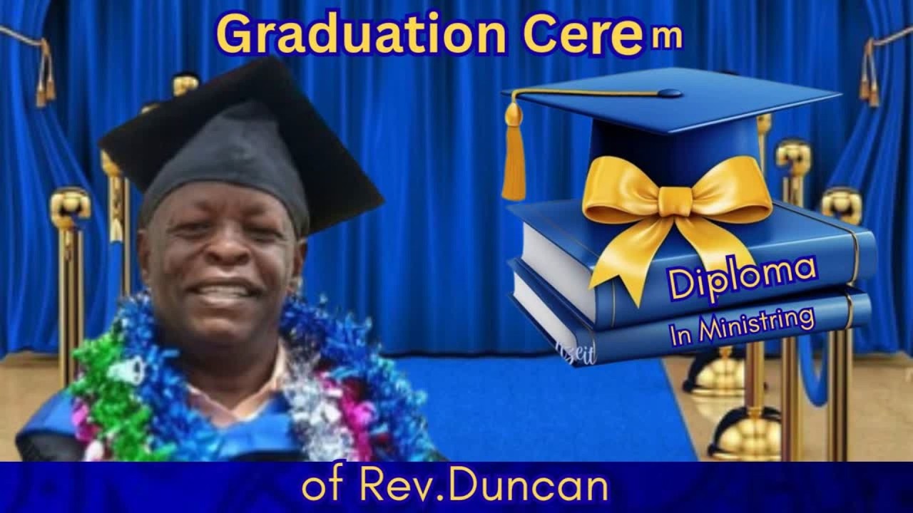 GRADUATION CEREMONY FOR REV.DUNCAN KIILU
