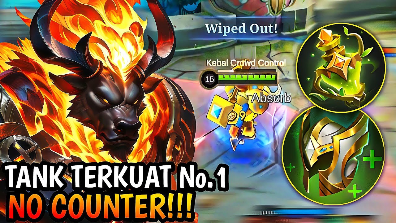 RUSAK MINOTAUR REVAMP GAK BISA MATI! INI DIA MINOTAUR BUILD TERBAIK (BONUS ESTES)|MLBB
