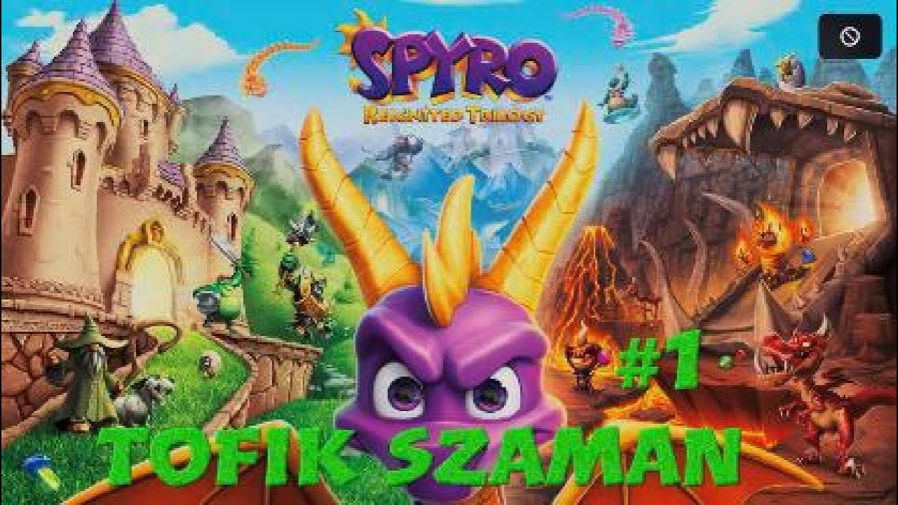 Spyro The Dragon ( Reignited Trilogy ) Nowa przygoda smoka Spyro odc 1 Gaming Pl
