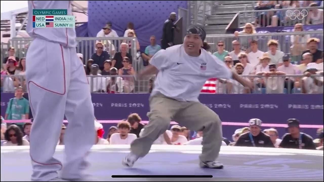 Bgirl India vs Sunny - Paris Olympic Games 2024 Breaking