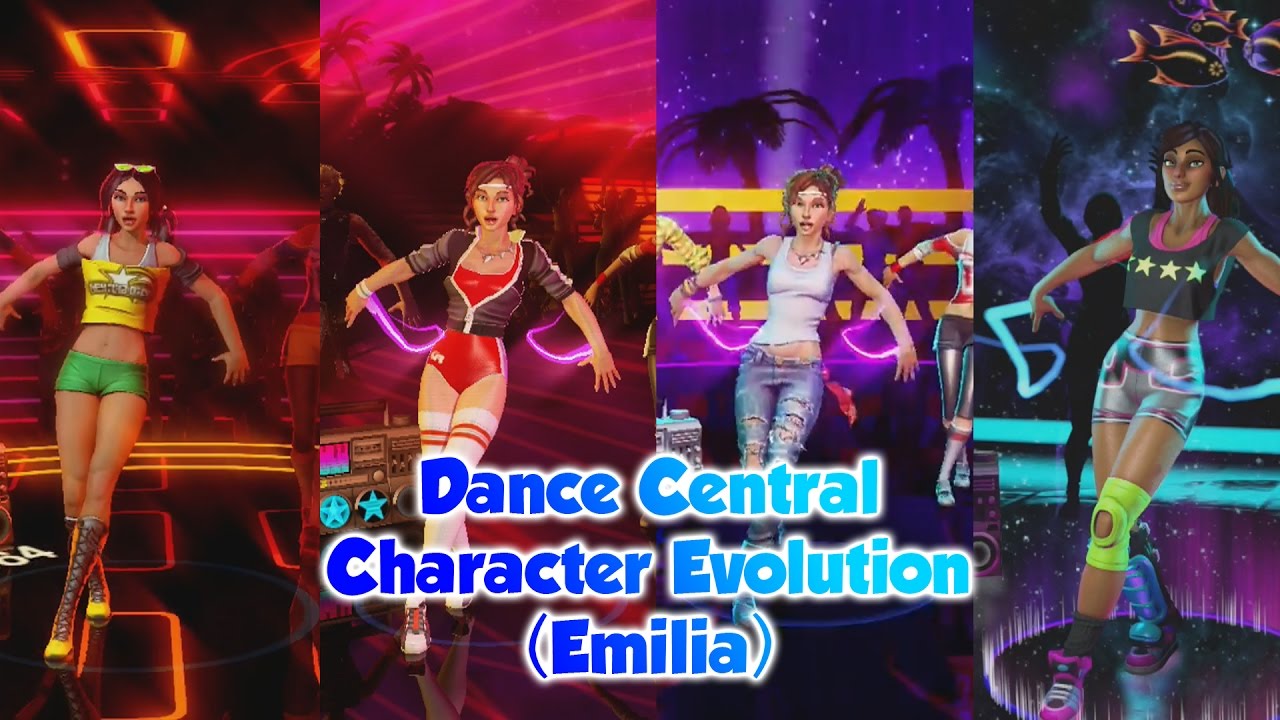 Dance Central Character Evolution - Emilia
